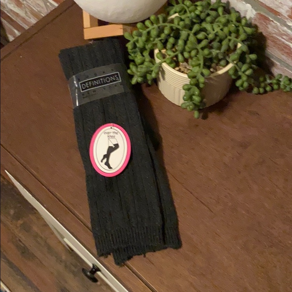 Over the knee socks